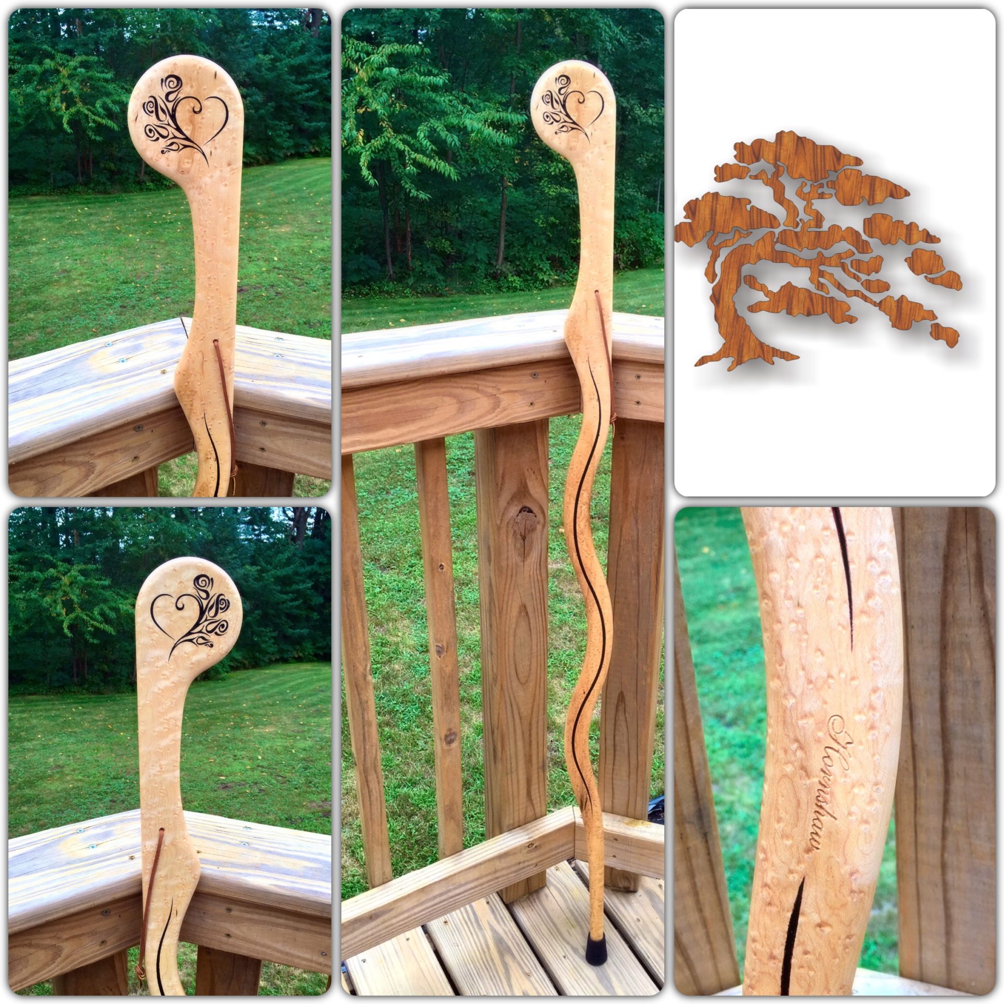 Cane Topper Woodcarving